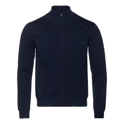 Толстовка унисекс STAN на молнии футер без начёса 245, 65, Тёмно-синий,  (46)  (50/L)