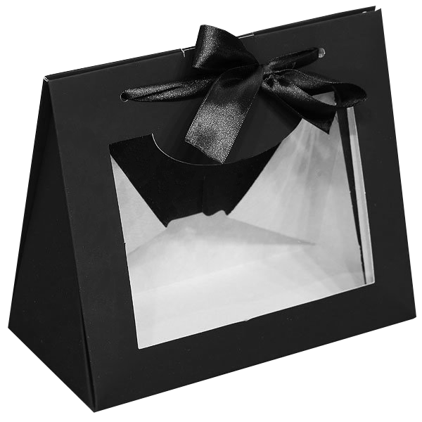 Коробка "Бархат", с окошком