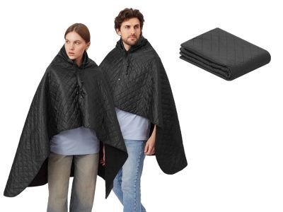 Плед-пончо 2-в-1 «Cappy» с капюшоном и мешком