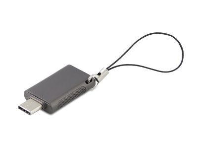 Флешка 64 ГБ USB Type-C 3.0 «Индата», цвет: серый