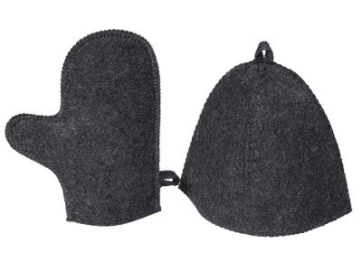 Банный набор из шапки и рукавицы «Renew»