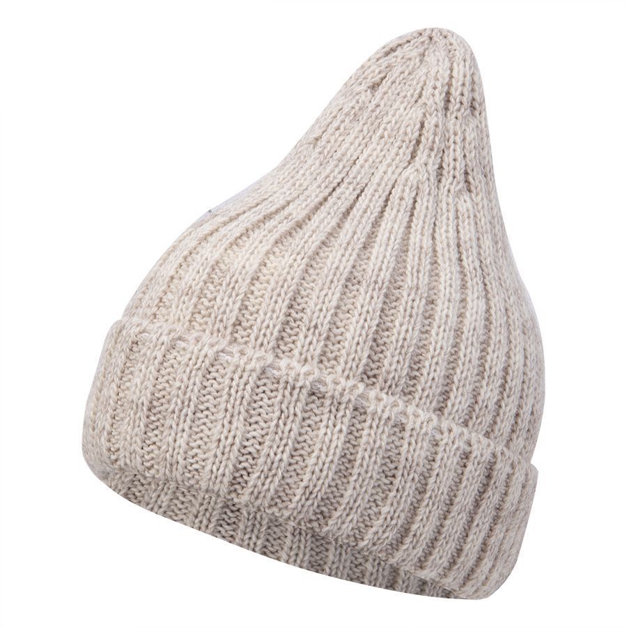 Шапка бини вязаная НАСВЯЗИ©  шерсть/ акрил