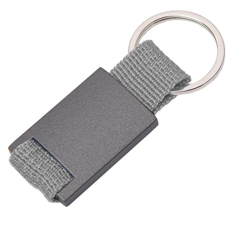 Брелок DARK JET; 2,8 x 6,2 x 0,6 см; серый, металл