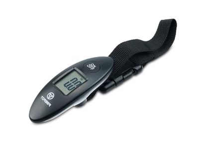 Весы для багажа электронные, цвет: черный