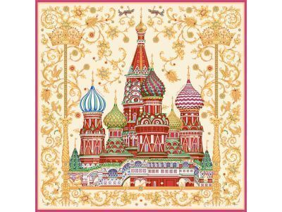 Платок «Собор Василия Блаженного»