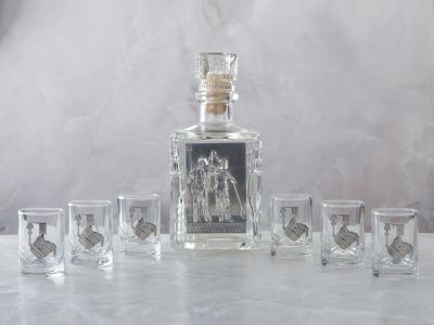 Набор со штофом «Металлурги»