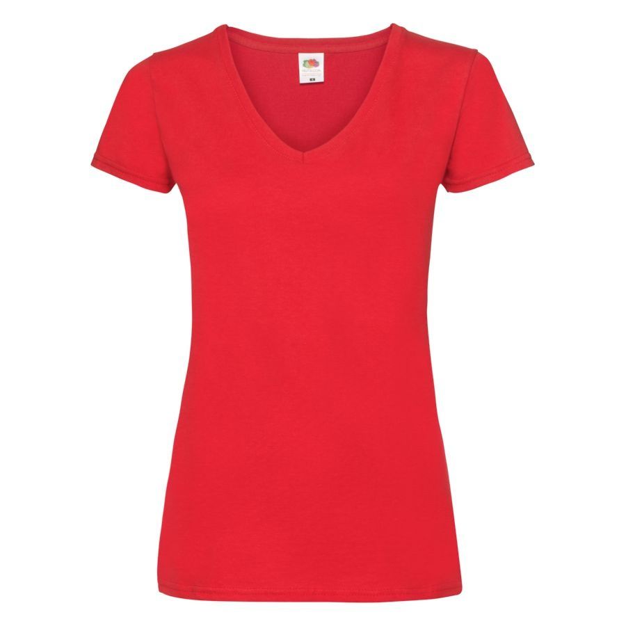 Футболка женская LADY FIT V-NECK T 210 под нанесение