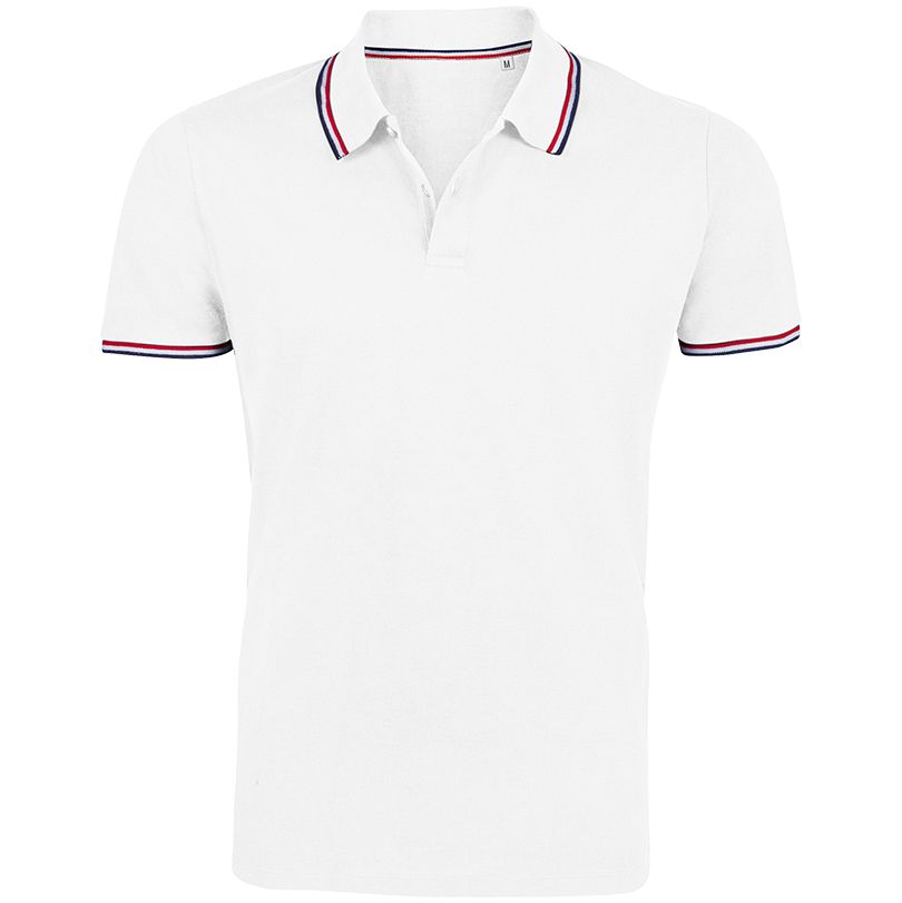 Рубашка поло мужская Prestige Men, белая, размер XXL