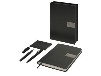 Подарочный набор «Goethe» с блокнотом А5, 2-мя ручками и картхолдером