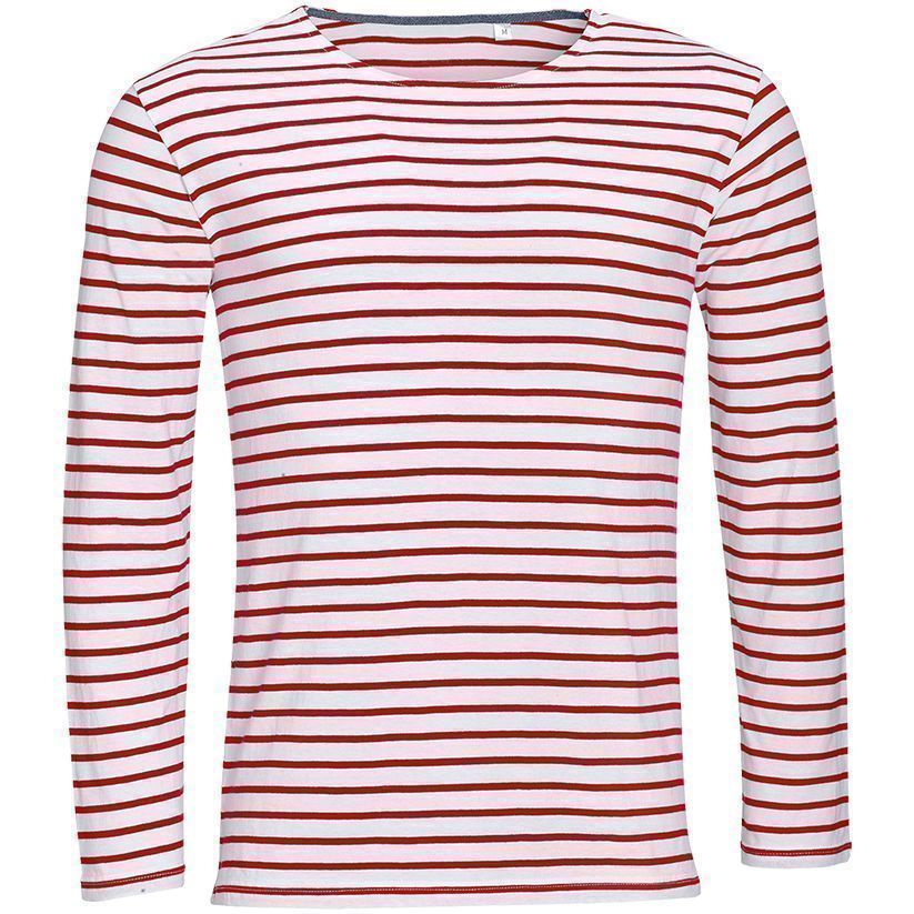 Футболка мужская Marine Men, белая с темно-синим под нанесение