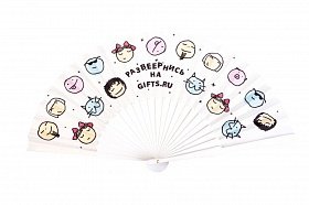 Складной веер на заказ