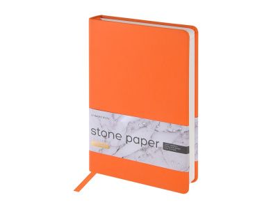 Ежедневник с каменной бумагой недатированный А5 «Carrara»