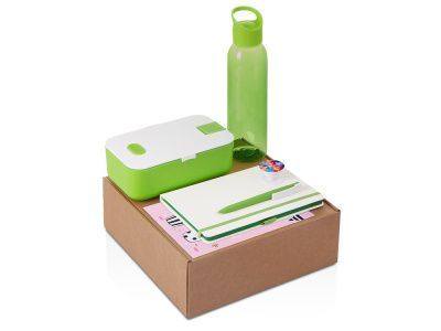 Набор «Bitetime» с бутылкой для воды, блокнотом, ручкой и ланчбоксом