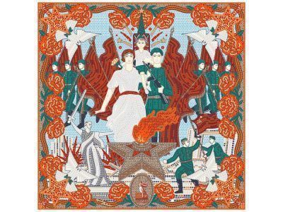 Платок «80 лет Великой Победы»