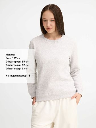 Толстовка женская Sully Women, светло-серый меланж, размер XS