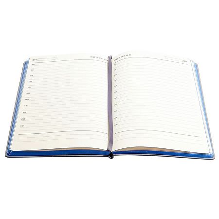 Ежедневник A5 недатированный Carisma в мягком переплёте, синий