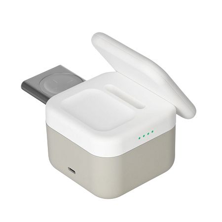 Беспроводная зарядная станция 3в1 15W Куб (Cube Wireless Magnetic)