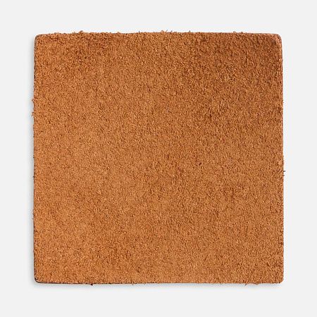 Лейбл кожаный Pasek, L, горчичный