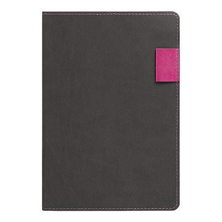 Ежедневник Flexy Freedom Latte А5, серый/розовый, недатированный, в гибкой обложке