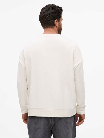 Свитшот унисекс S2, молочно-белый, размер M/L