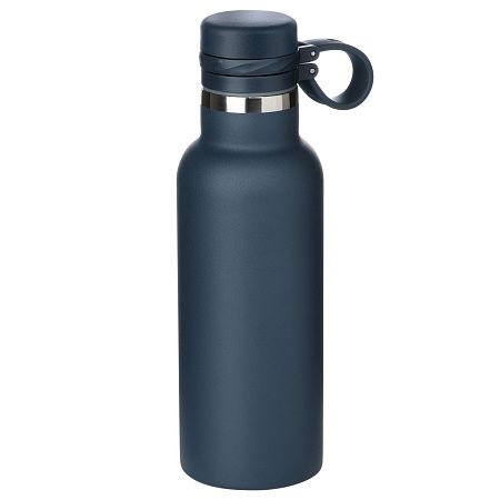 Термобутылка вакуумная герметичная Модена (Modena), синяя