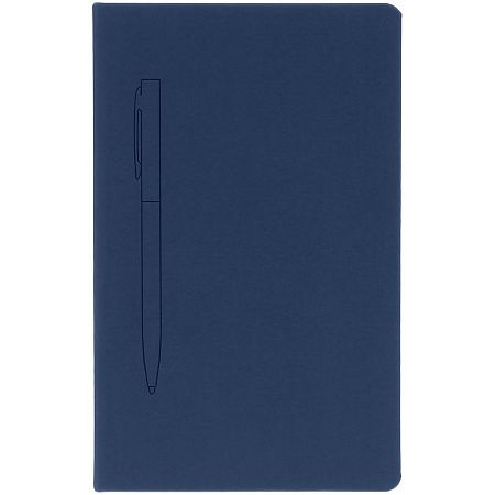 Ежедневник Magnet Shall, недатированный, синий