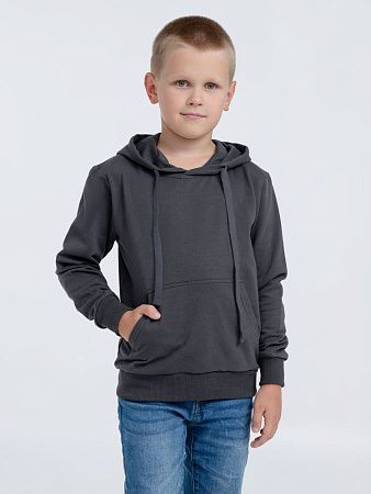 Худи детское Kirenga Kids 2.0, темно-серое (графит), размер 12 лет (142-152 см)