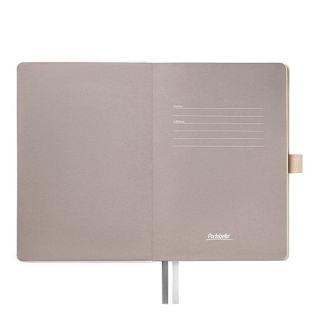 Ежедневник Арктик (Arctic) недатированный, белый/серый