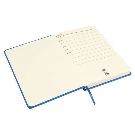 Ежедневник A5 недатированный Classique в твёрдом переплёте, синий