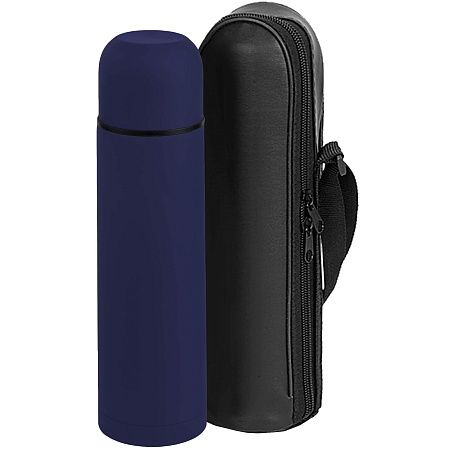 Термос BRIG SOFT с чехлом 500мл. Темно-синий 6220.14