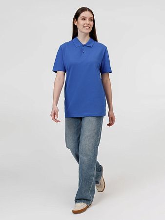 Рубашка поло унисекс Pulse, ярко-синяя (royal), размер 5XL