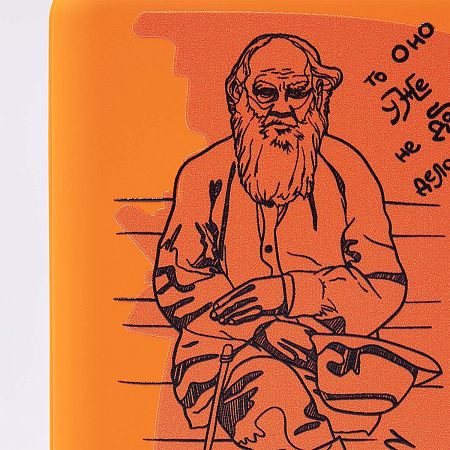 Внешний аккумулятор Ларго PD (Largo PD) 5000mAh с функцией беспроводной зарядки 15W, оранжевый