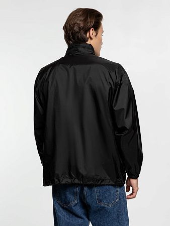 Ветровка из нейлона Surf 210, черная, размер XS