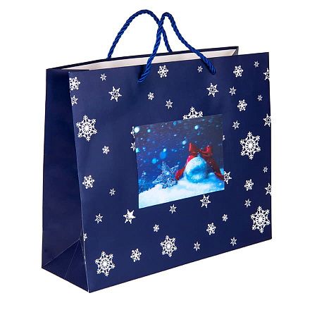 Пакет малый   BLUE WONDER размер 32 x 27 x 11 см