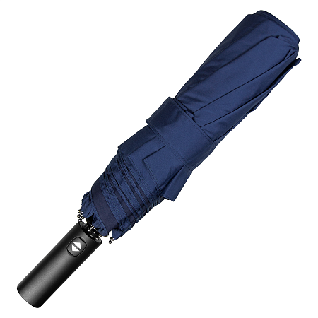 Зонт складной автоматический Forest Windsor, диаметр 120 см, радиус 27 дюймов, 8 панелей, без подарочной коробки, темно-синий