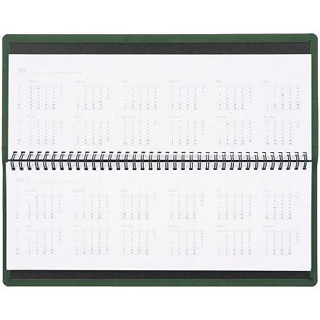 Планинг Urban, недатированный, зеленый