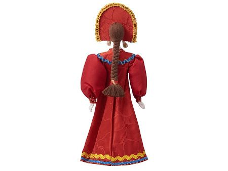 Подарочный набор: кукла фарфоровая, мёд с гецким орехом