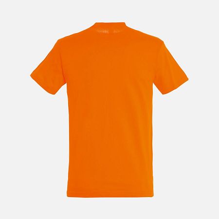 Футболка унисекс Titan, оранжевая, размер 4XL