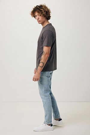 Футболка Iqoniq Brett из переработанного хлопка AWARE™, унисекс, 180 г/м²