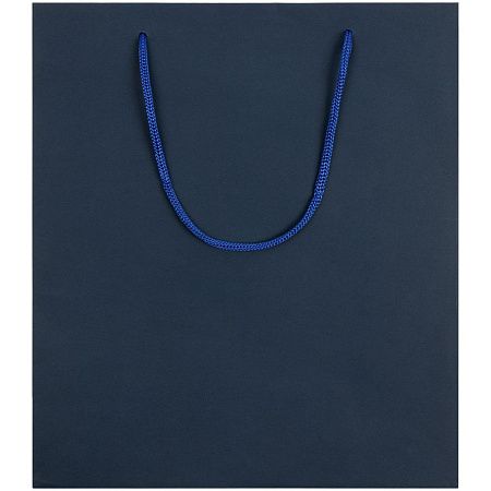 Пакет бумажный Vid L, синий