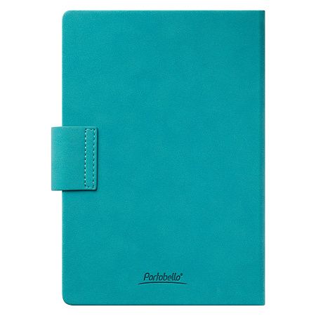 Ежедневник Риц (Ritz) недатированный, бирюзовый, твердая обложка