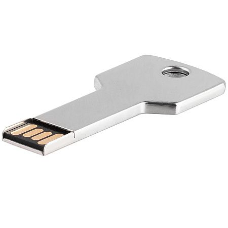 Флешка КЛЮЧ Серебристая 4040.06.8ГБ