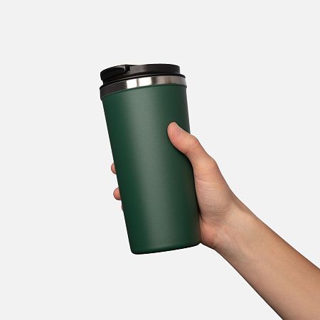 Термокружка вакуумная Палермо (Palermo), зеленая
