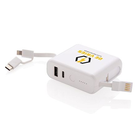 Беспроводной внешний аккумулятор на 5000 мАч, 5W