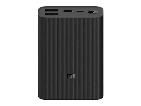 Внешний аккумулятор «Mi Power Bank 3 Ultra compact», 10000 мАч, цвет: черный
