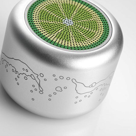 Беспроводная колонка Пэшн (Passion) 80dB 600 mAh (Bluetooth 5.4), серебряная