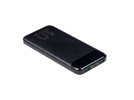 Внешний аккумулятор с дисплеем, 10000 mAh