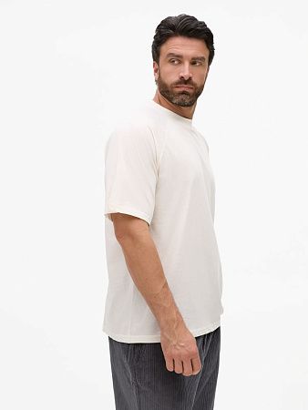 Футболка унисекс оверсайз T2, молочно-белая, размер XL/2XL