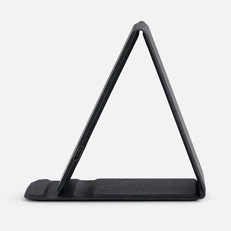 Подставка для смартфона с беспроводной зарядкой Kickstand, серая
