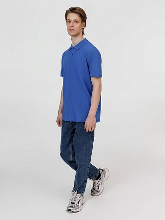 Рубашка поло унисекс Pulse, ярко-синяя (royal), размер 5XL